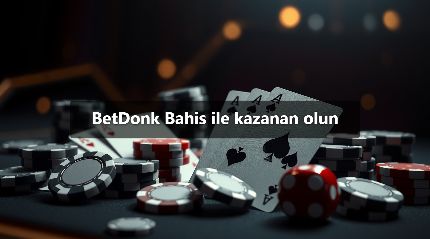 BetDonk Bahis ile kazanan olun