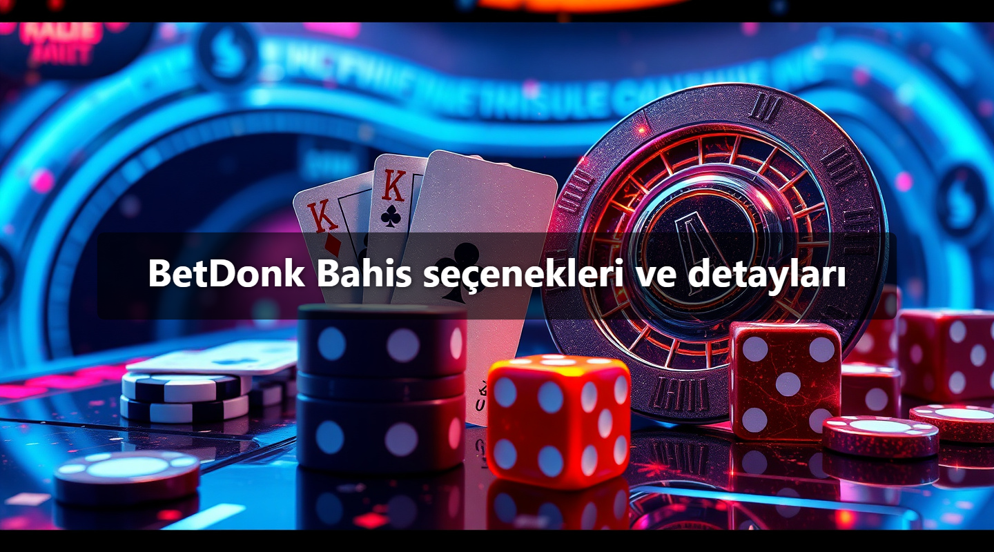 BetDonk Bahis seçenekleri ve detayları